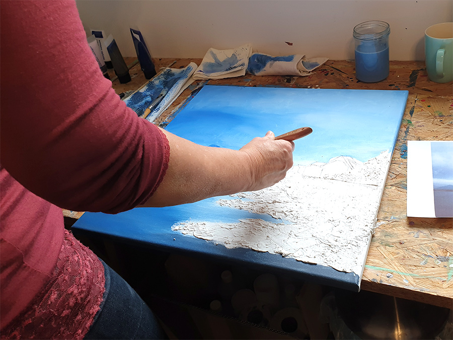 Sabine Leipold Kunst Kurse Regensburg Acryl Workshop