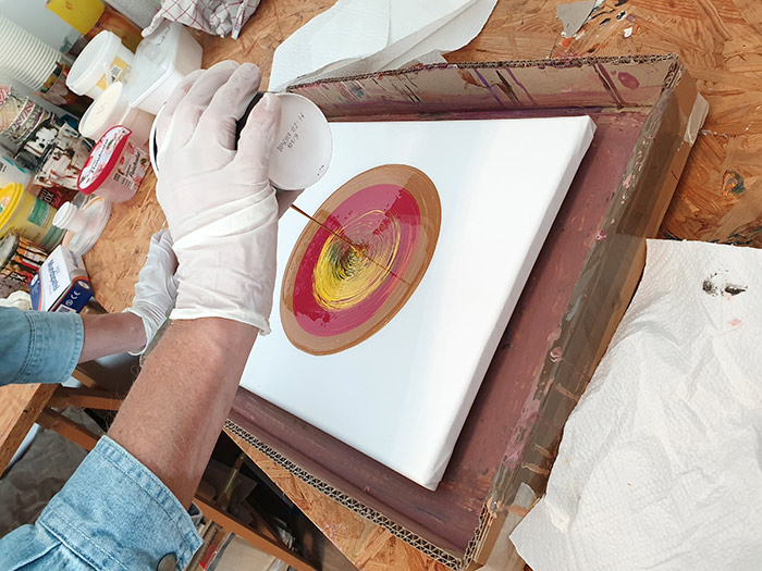Fluid Painting Workshop Sabine Leipold Regensburg